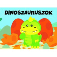 Pancsolókönyv szivaccsal - Dinoszauruszok -  Londoni Készleten